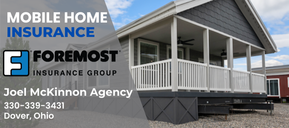 McKinnon Insurance serving mobile home owners in Ohio, PA, WV, TN